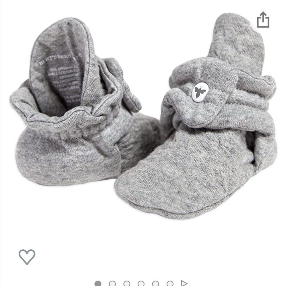 Burt’s Bees Baby Booties 6-9 months